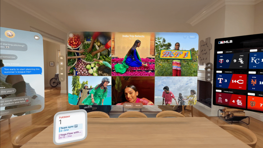 Vision OS on Apple Vision Pro